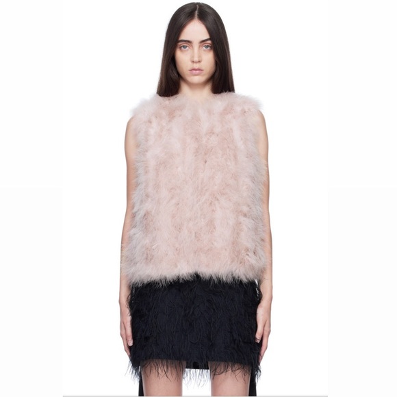 Club Monaco Violet Feather Vest NWT - Picture 3 of 6